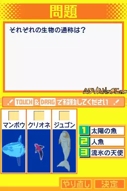 Image n° 3 - screenshots : Korede Haji wo Kakanai - Ashita Tsukaeru DS Business Manner